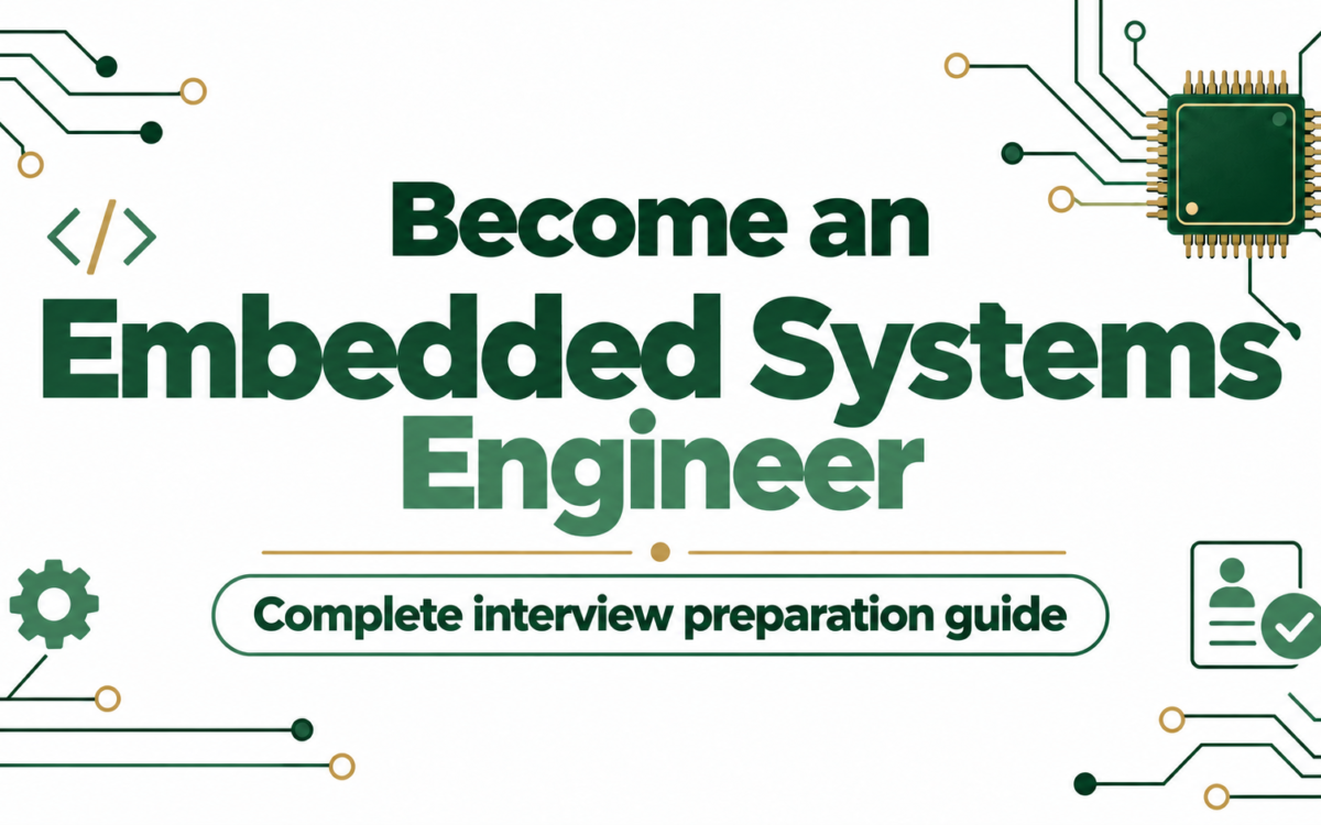 Become an Embedded Systems Engineer