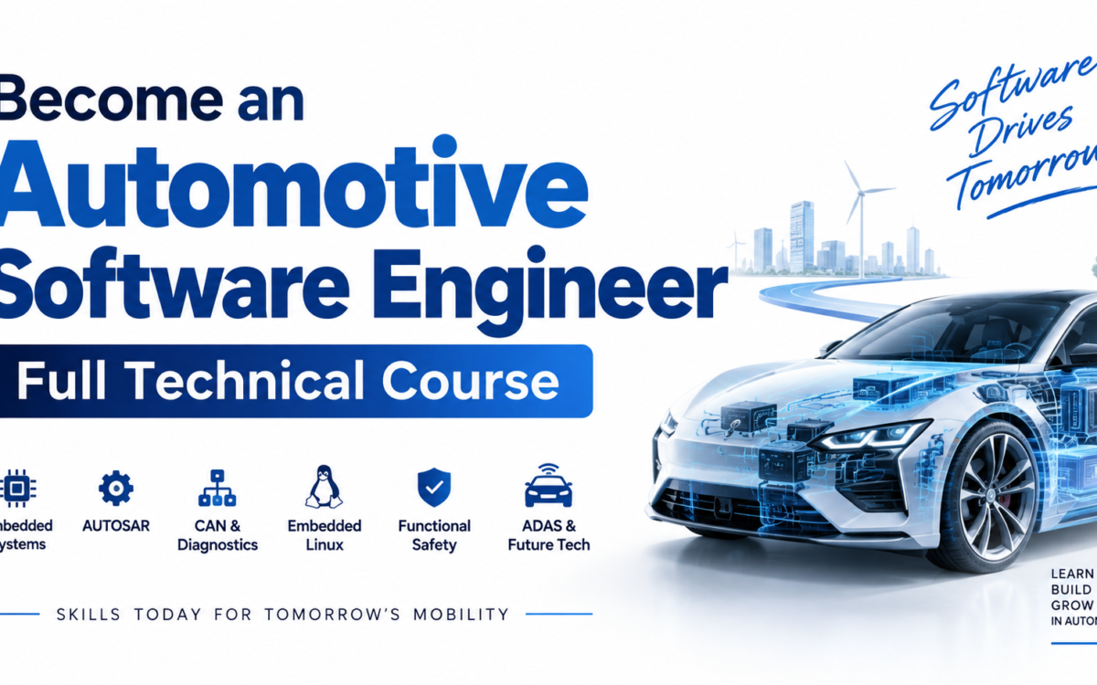 Become an Automotive Software Engineer